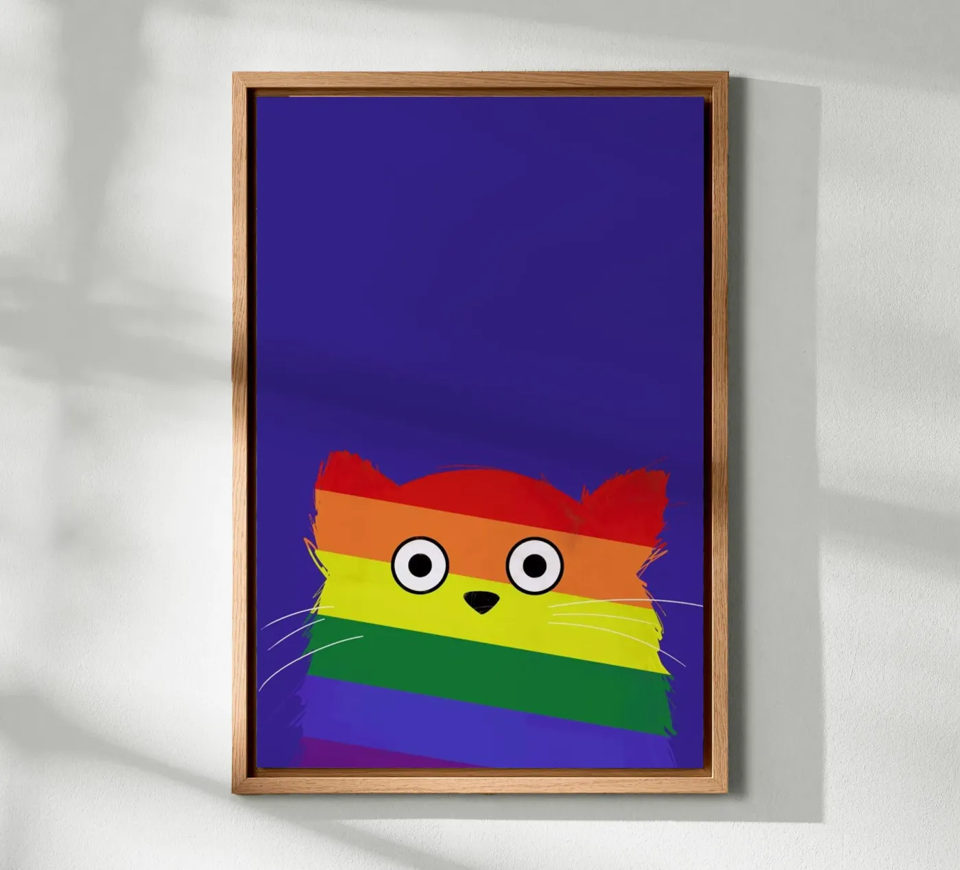 Cat Pride pannello forex da Doozal