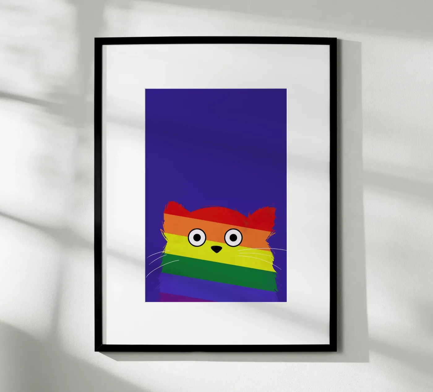 Cat Pride poster van Doozal