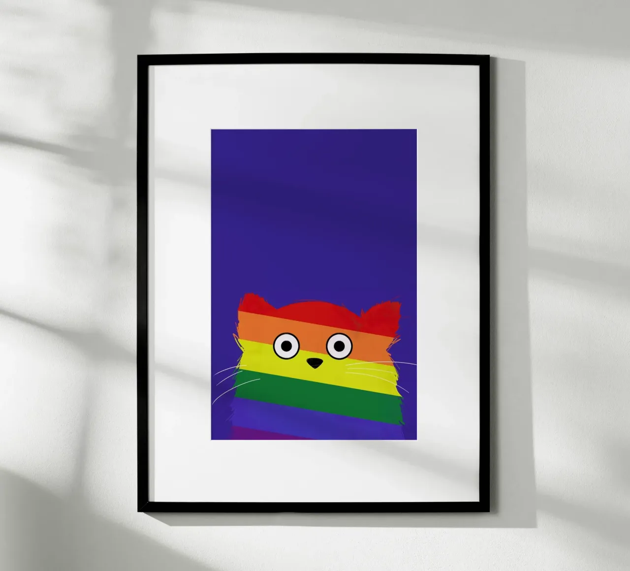 Cat Pride poster da Doozal