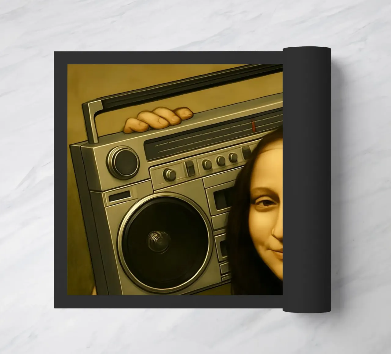 MONA LISA BOOMBOX zerbino da ARTOMATIC