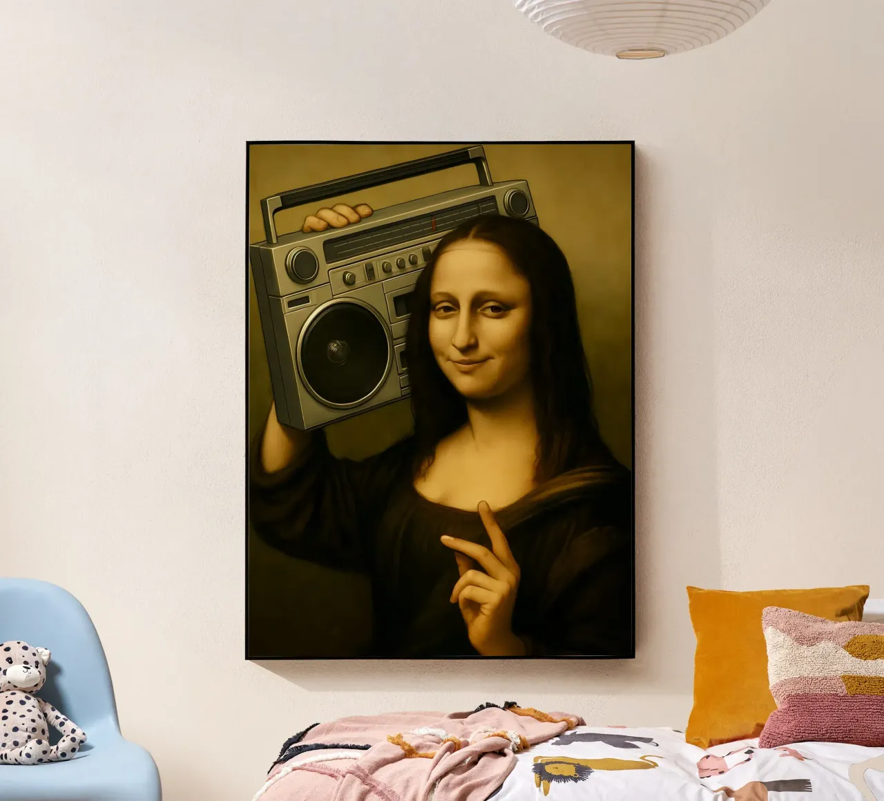 MONA LISA BOOMBOX plexiglass da ARTOMATIC