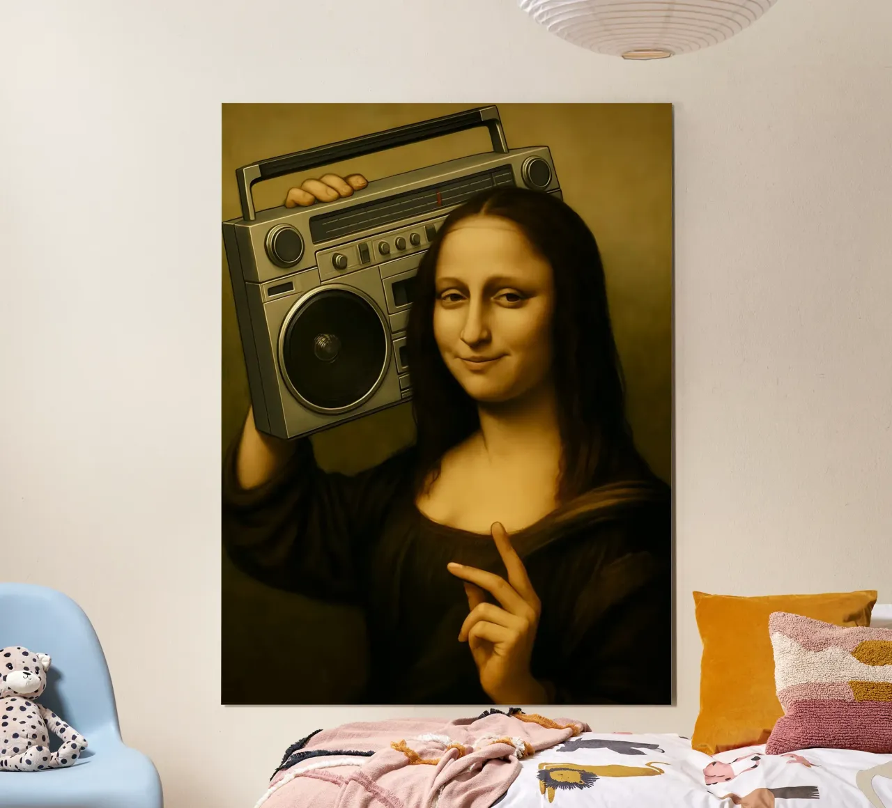 MONA LISA BOOMBOX Hahnemühle von ARTOMATIC