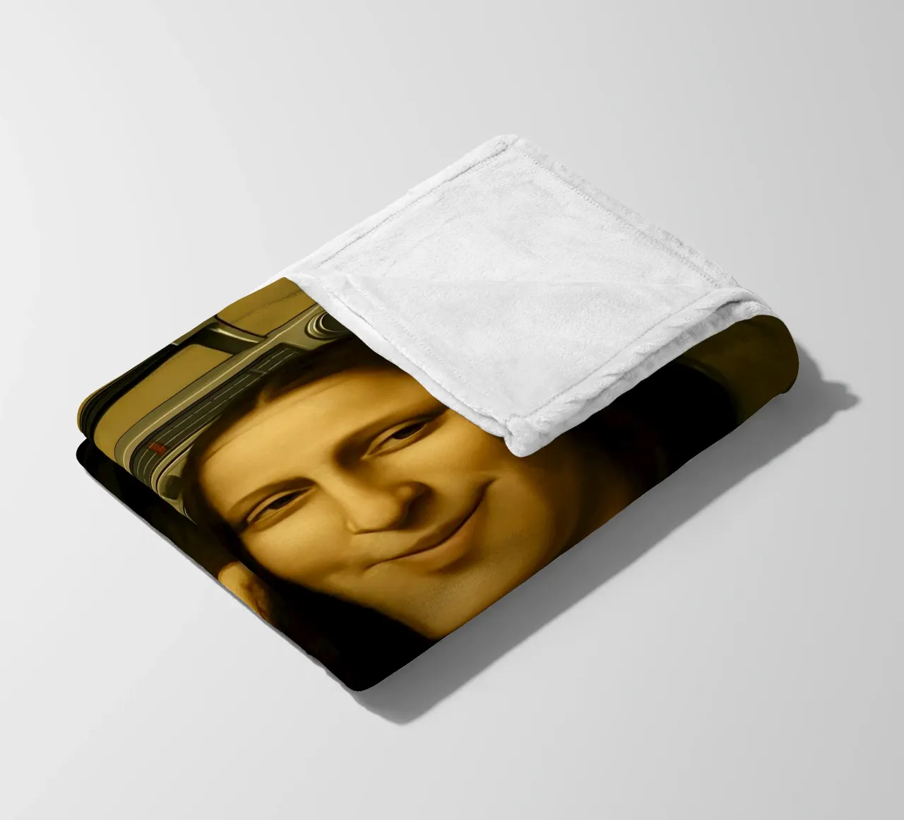 MONA LISA BOOMBOX coperta in pile da ARTOMATIC