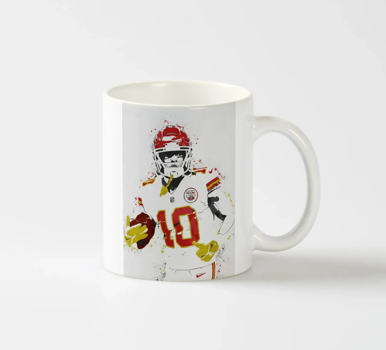 Isiah Pacheco tazza in ceramica da tenten