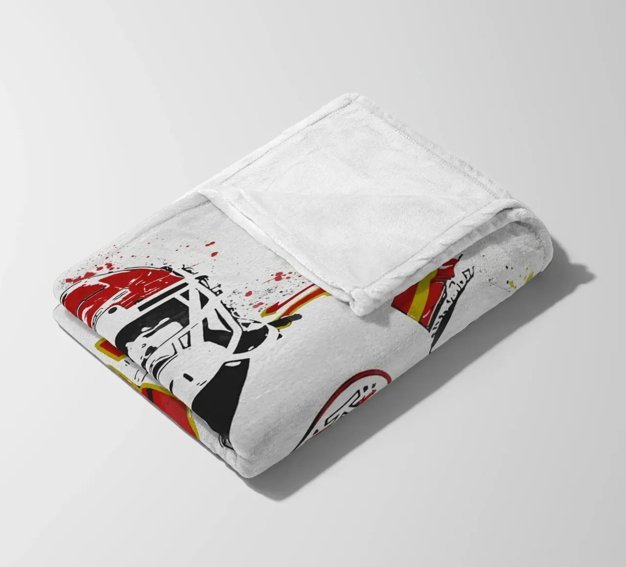 Isiah Pacheco coperta in pile da tenten