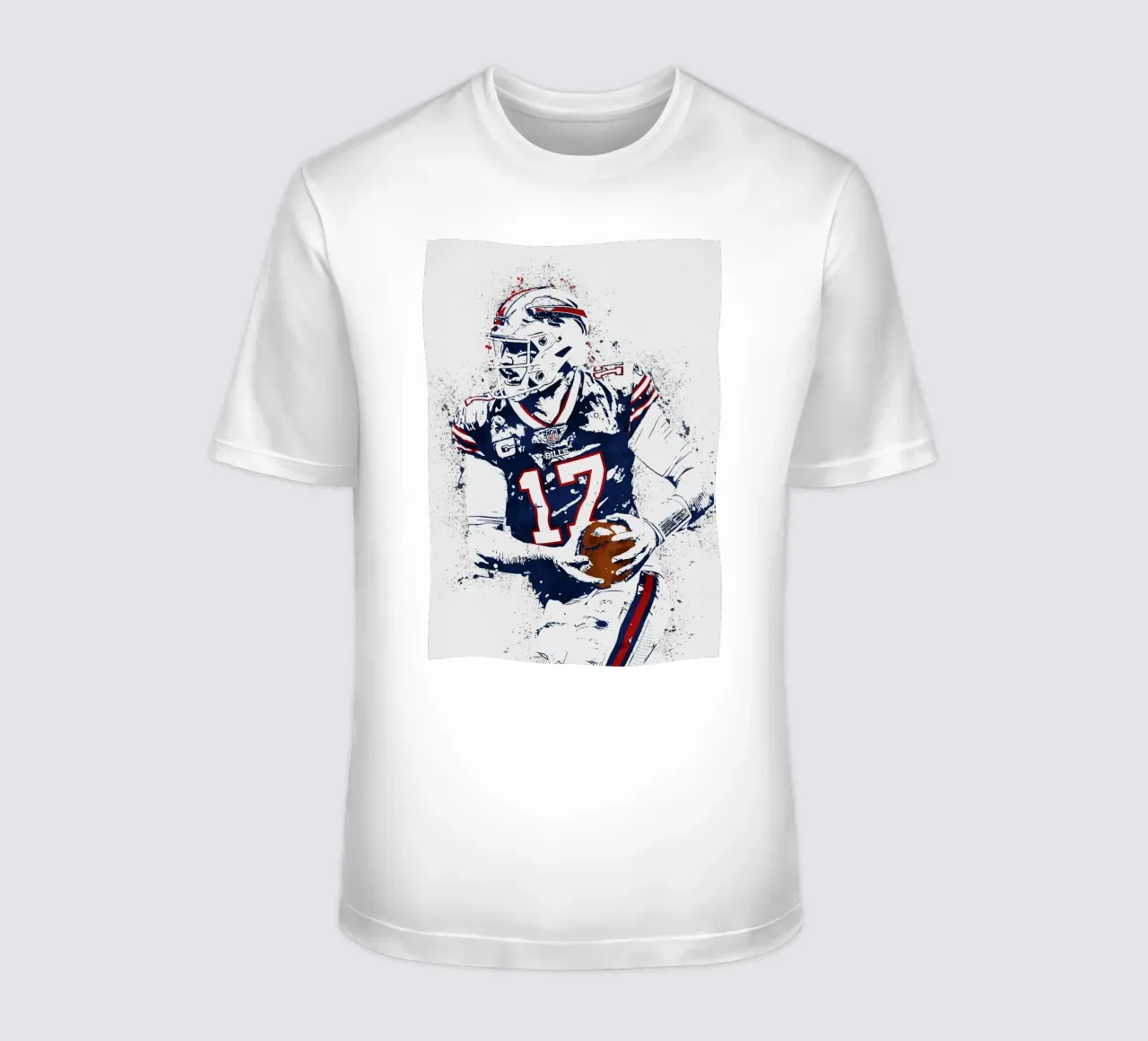 Josh Allen t-shirt da tenten
