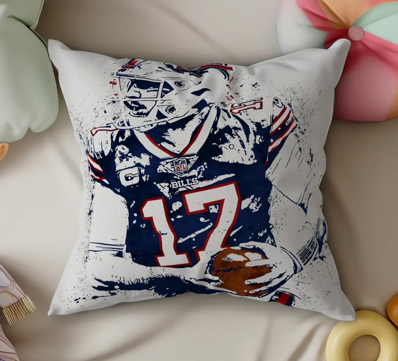 Josh Allen cuscino da tenten