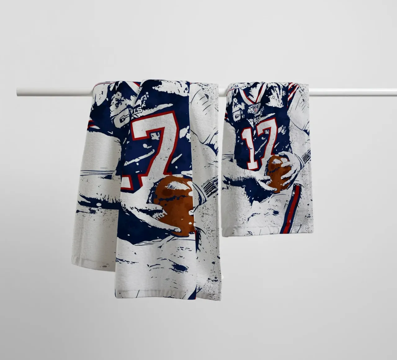 Josh Allen towel by tenten