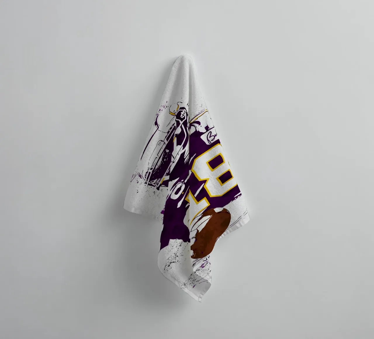 justin jefferson asciugamano da bagno da tenten