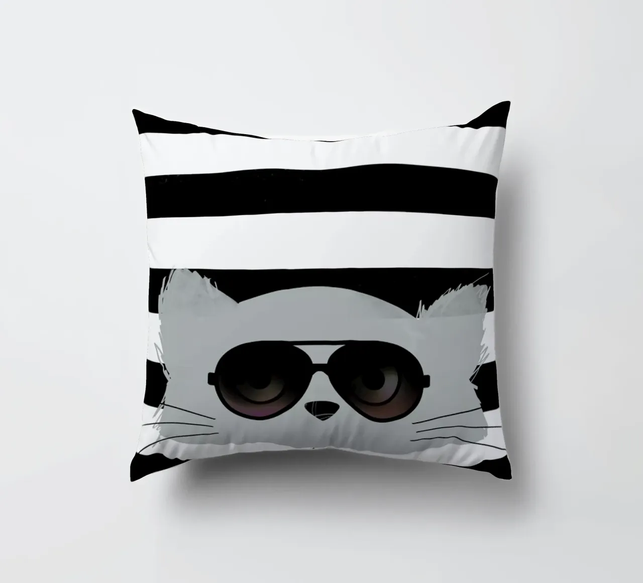 Cat Karl cuscino da Doozal