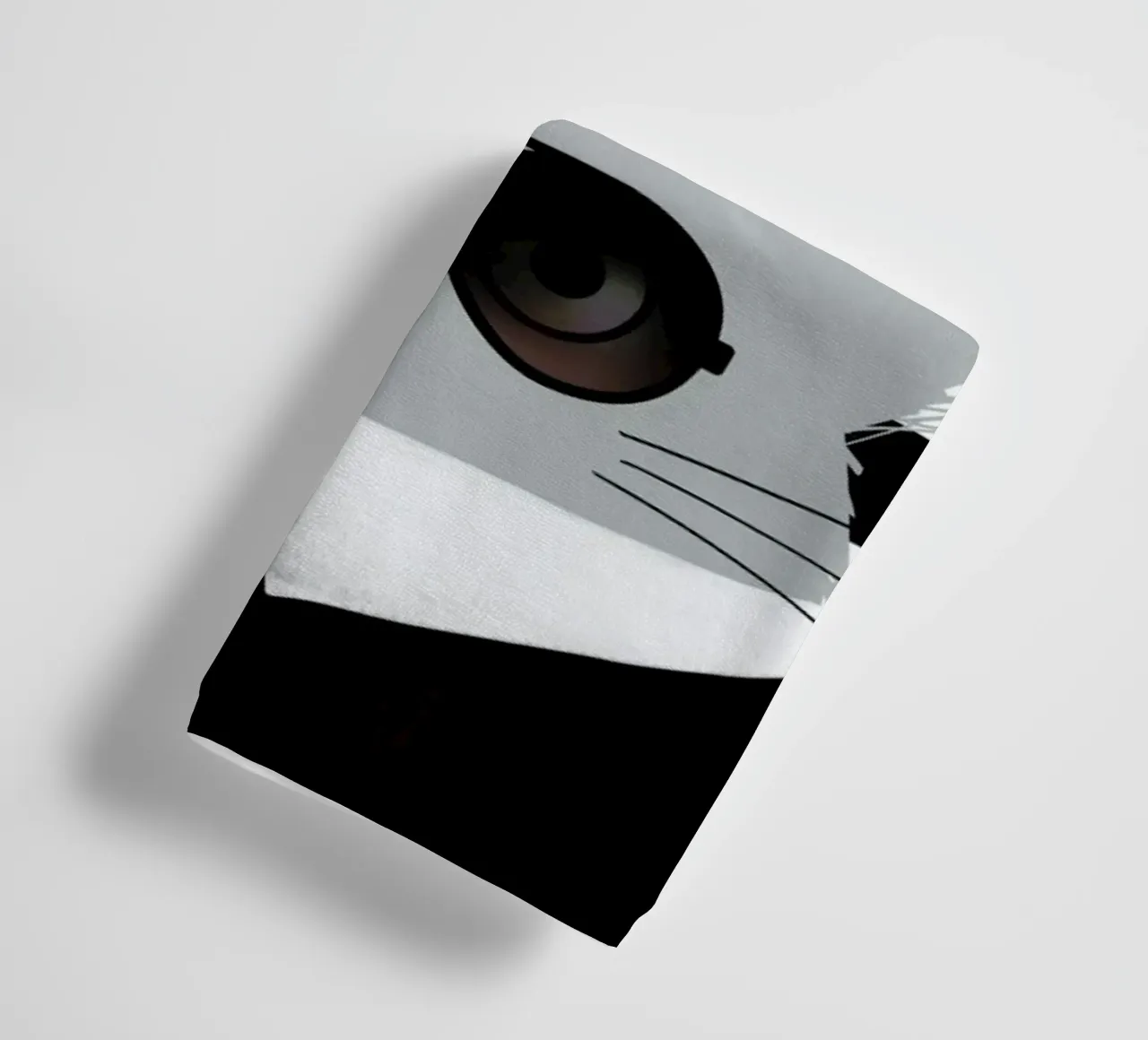 Cat Karl towel by Doozal