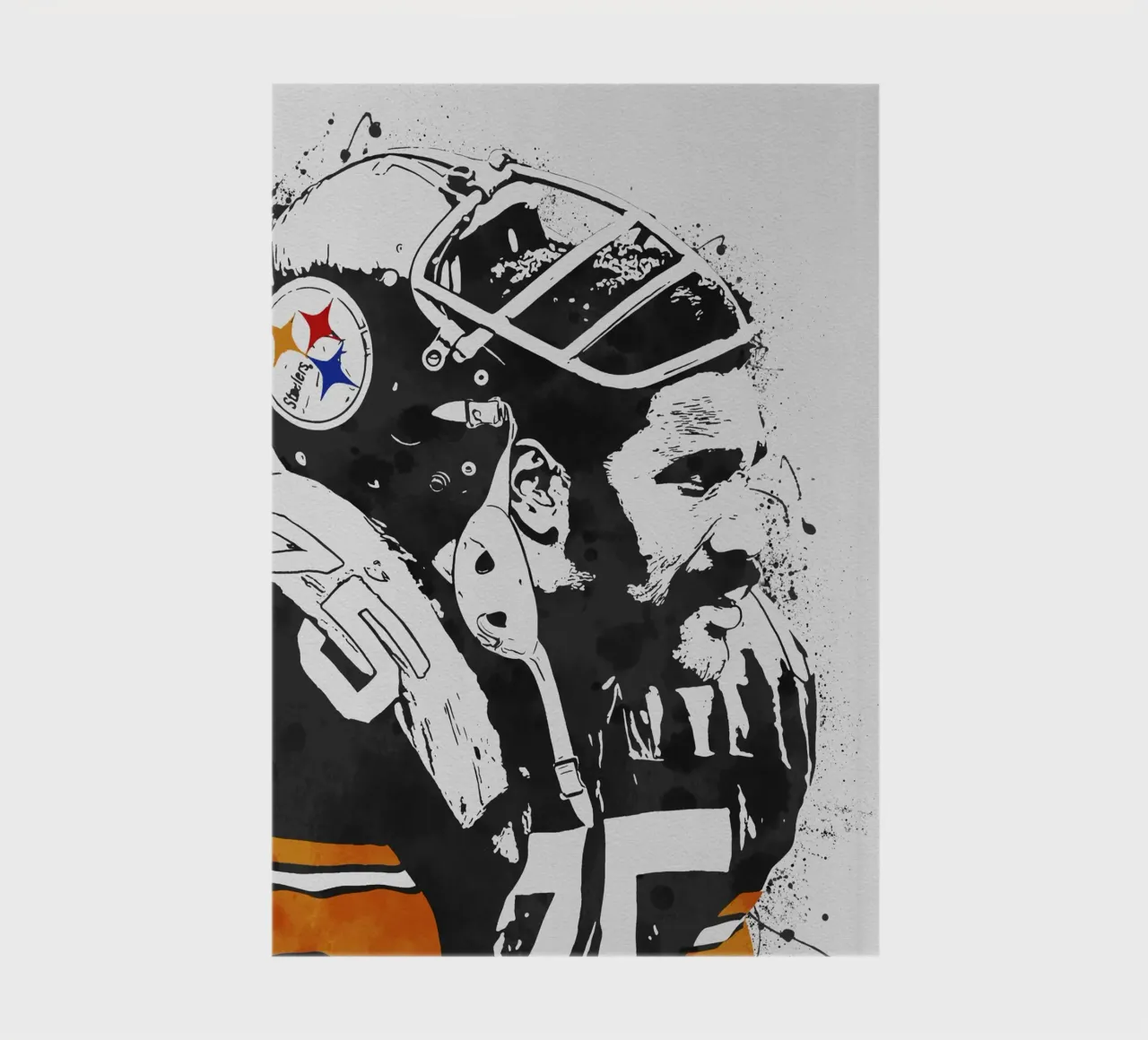 Mean Joe Greene notebook by tenten