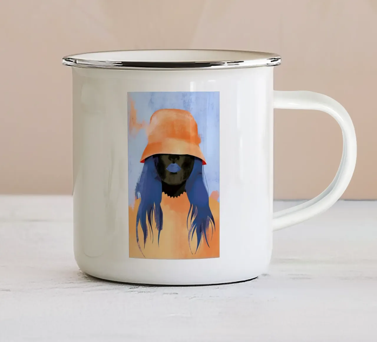 Marmalade tazza in smalto da Pure