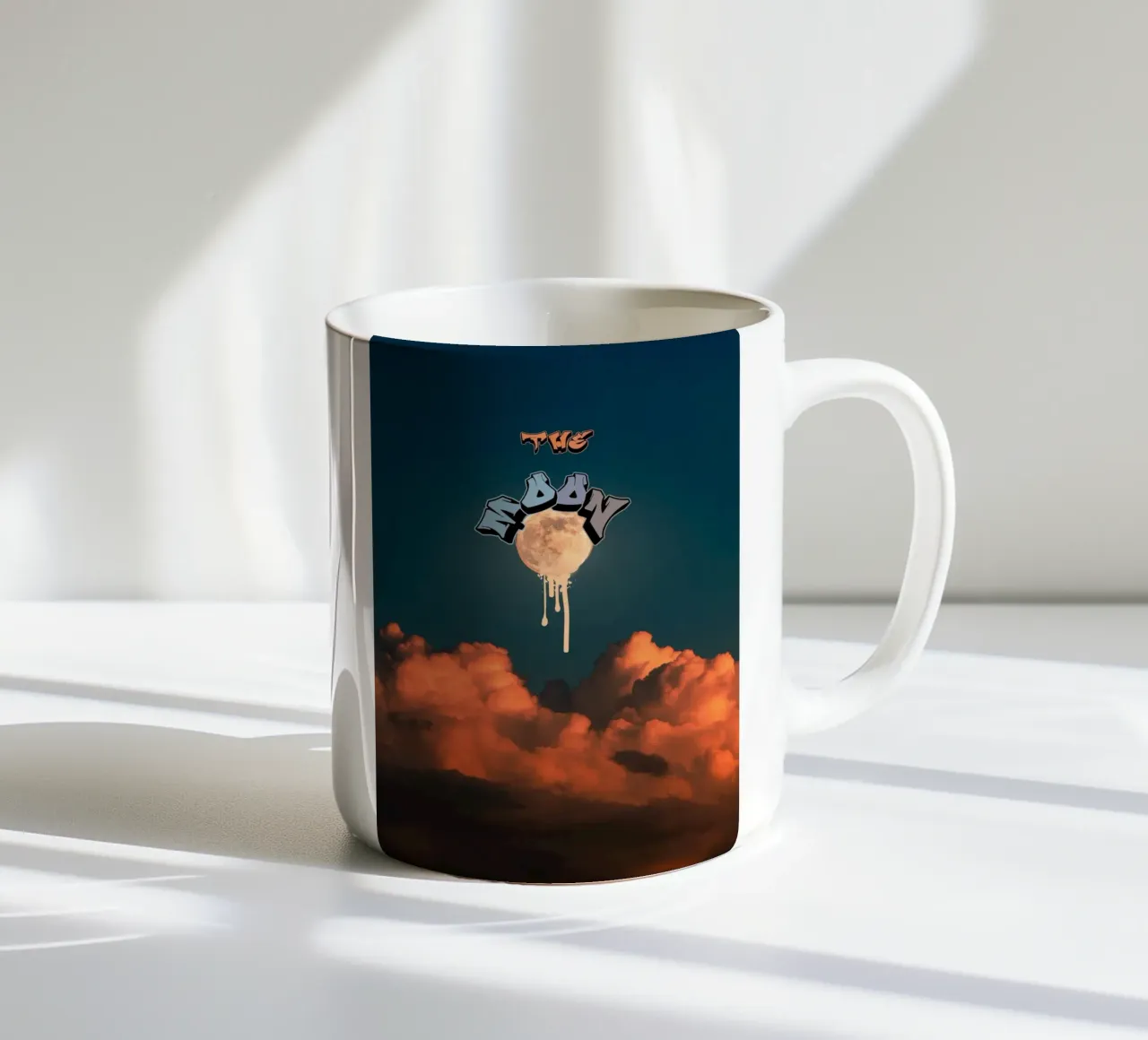 THE MOON tazza in ceramica da Einfach Uebel