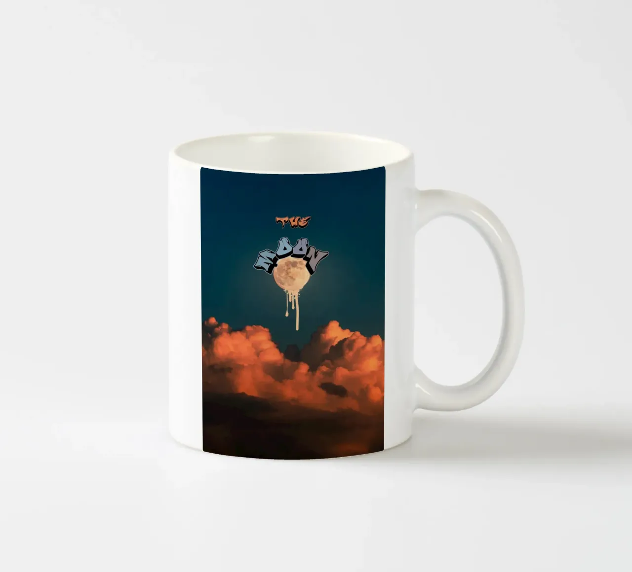 THE MOON tazza in ceramica da Einfach Uebel