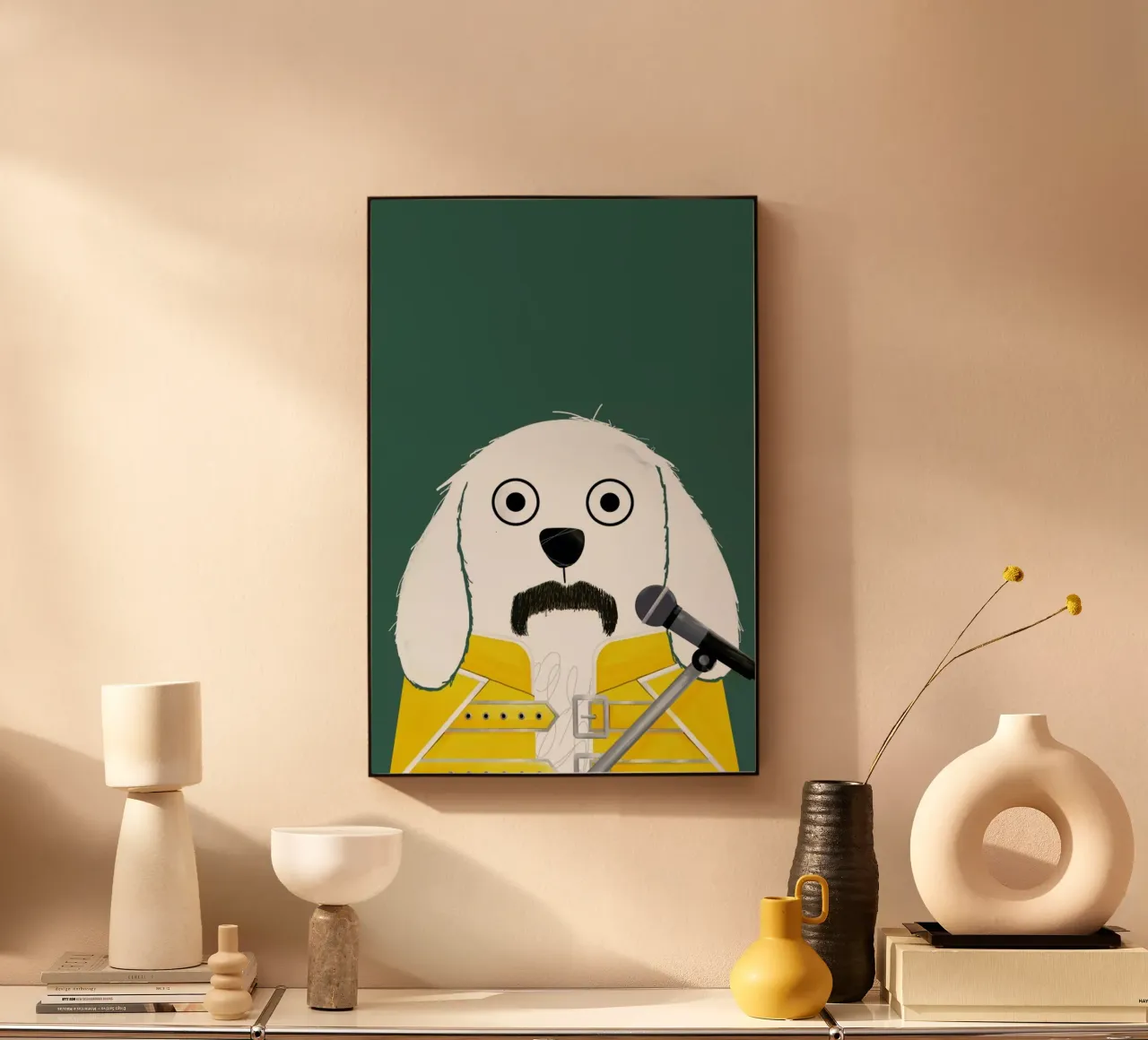 Dog Freddie plexiglass da Doozal