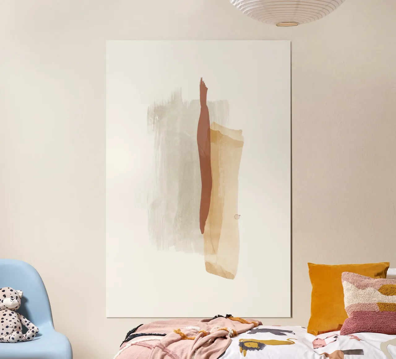 Pennellate Toni della terra 2 poster da NouveauPrints