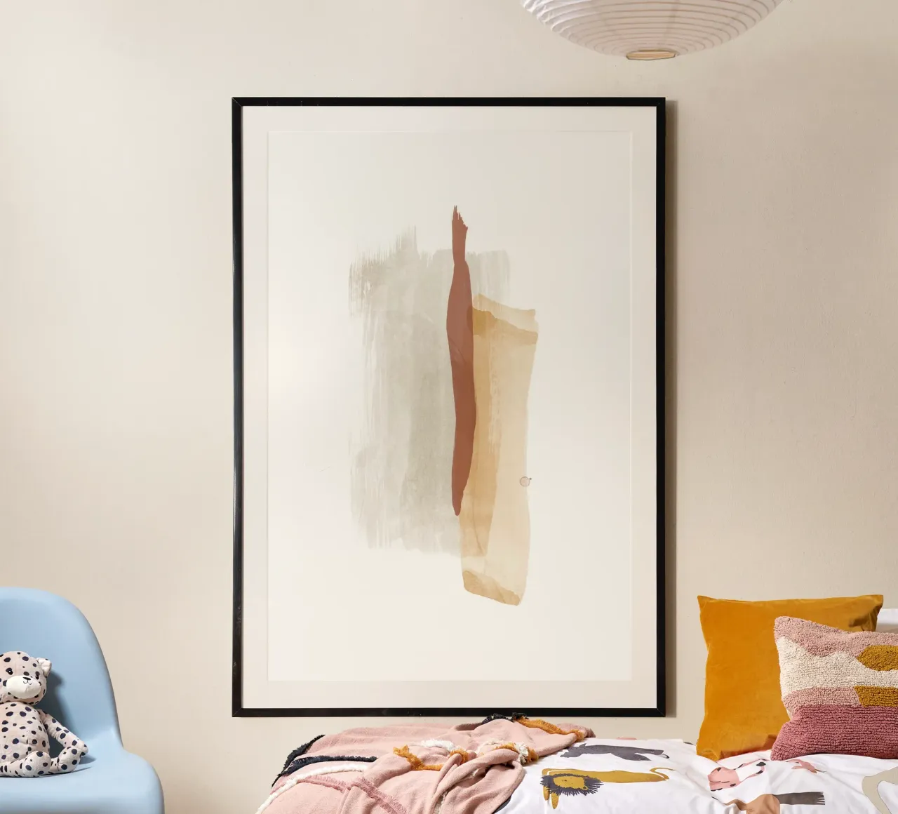 Pennellate Toni della terra 2 poster da NouveauPrints