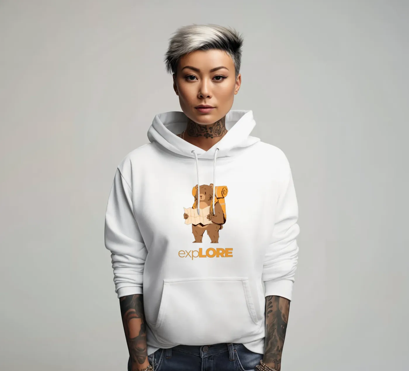 Explore hoodie by Olivia Creator