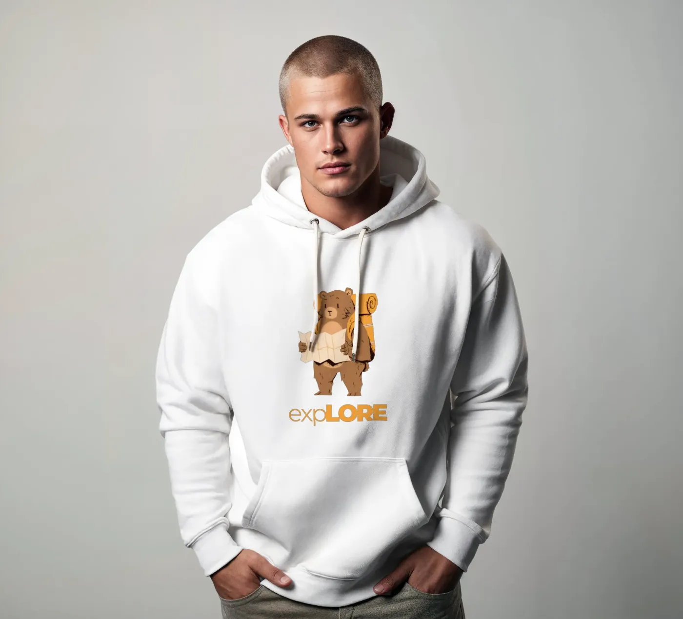 Explore hoodie by Olivia Creator