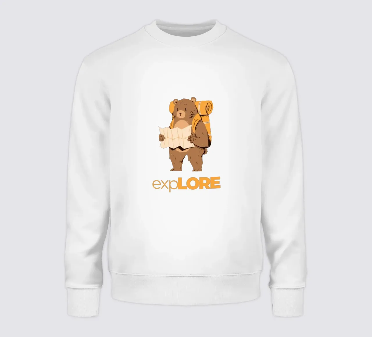 Explore sweatshirt by Olivia Creator