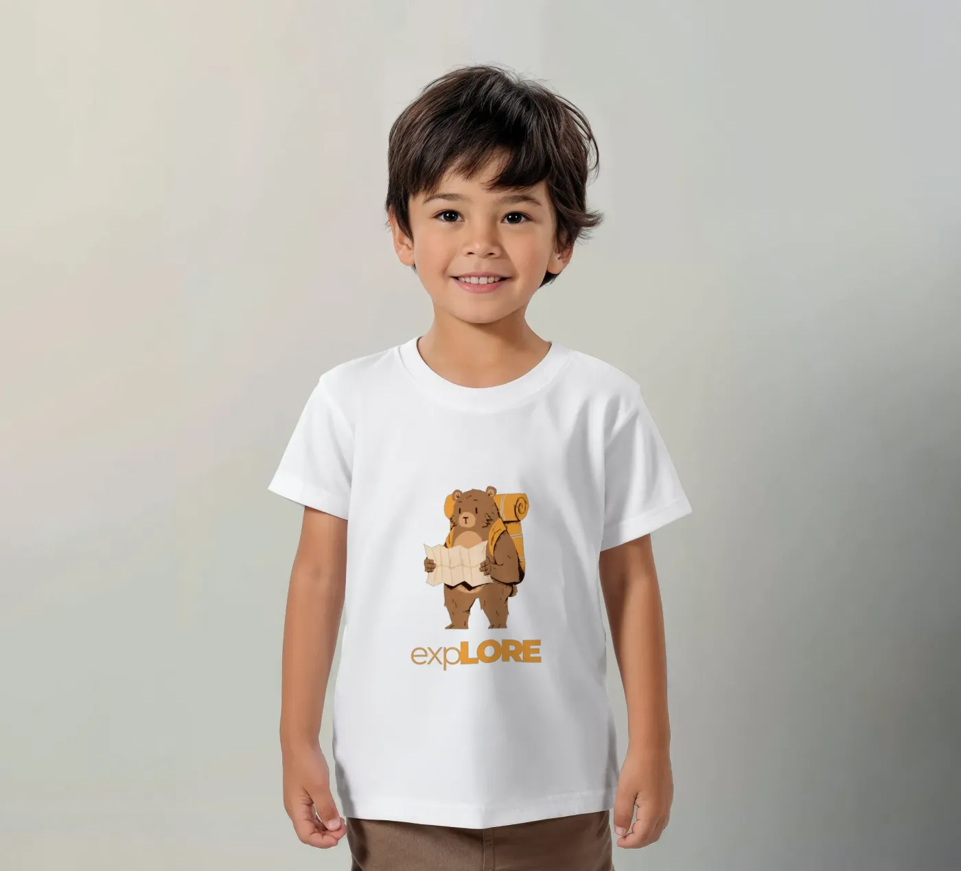 Explore t-shirt bambini da Olivia Creator