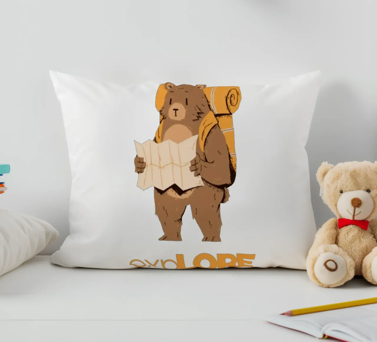 Esplorare cuscino da Olivia Creator
