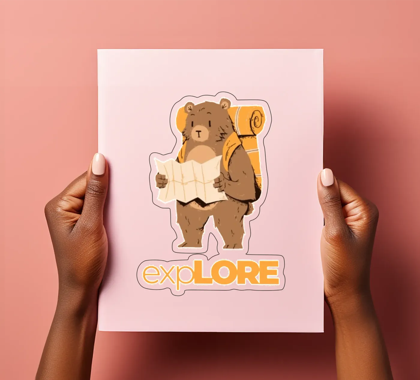 Verken stickervel van Olivia Creator