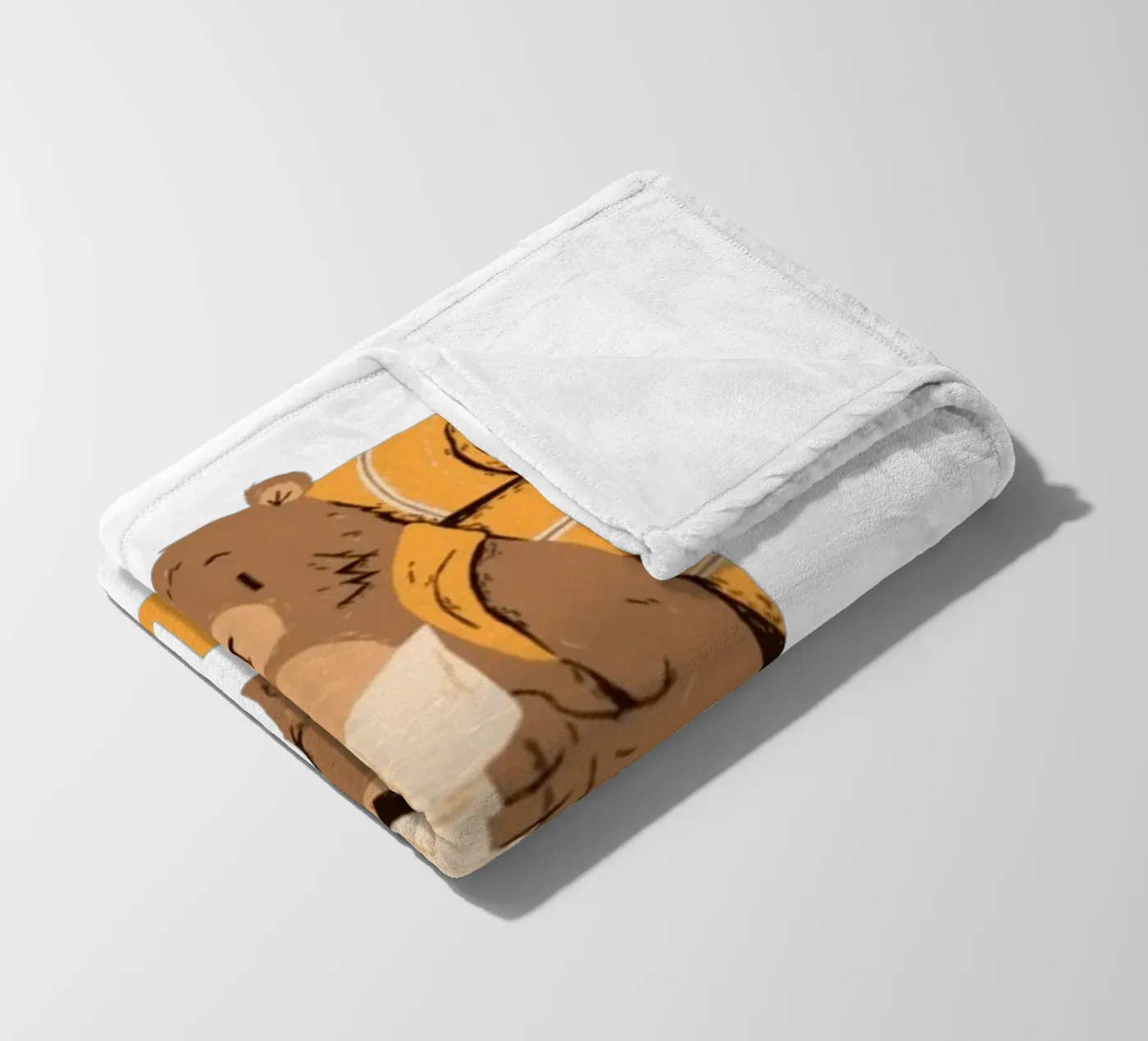 Explore fleece blanket by Olivia Creator