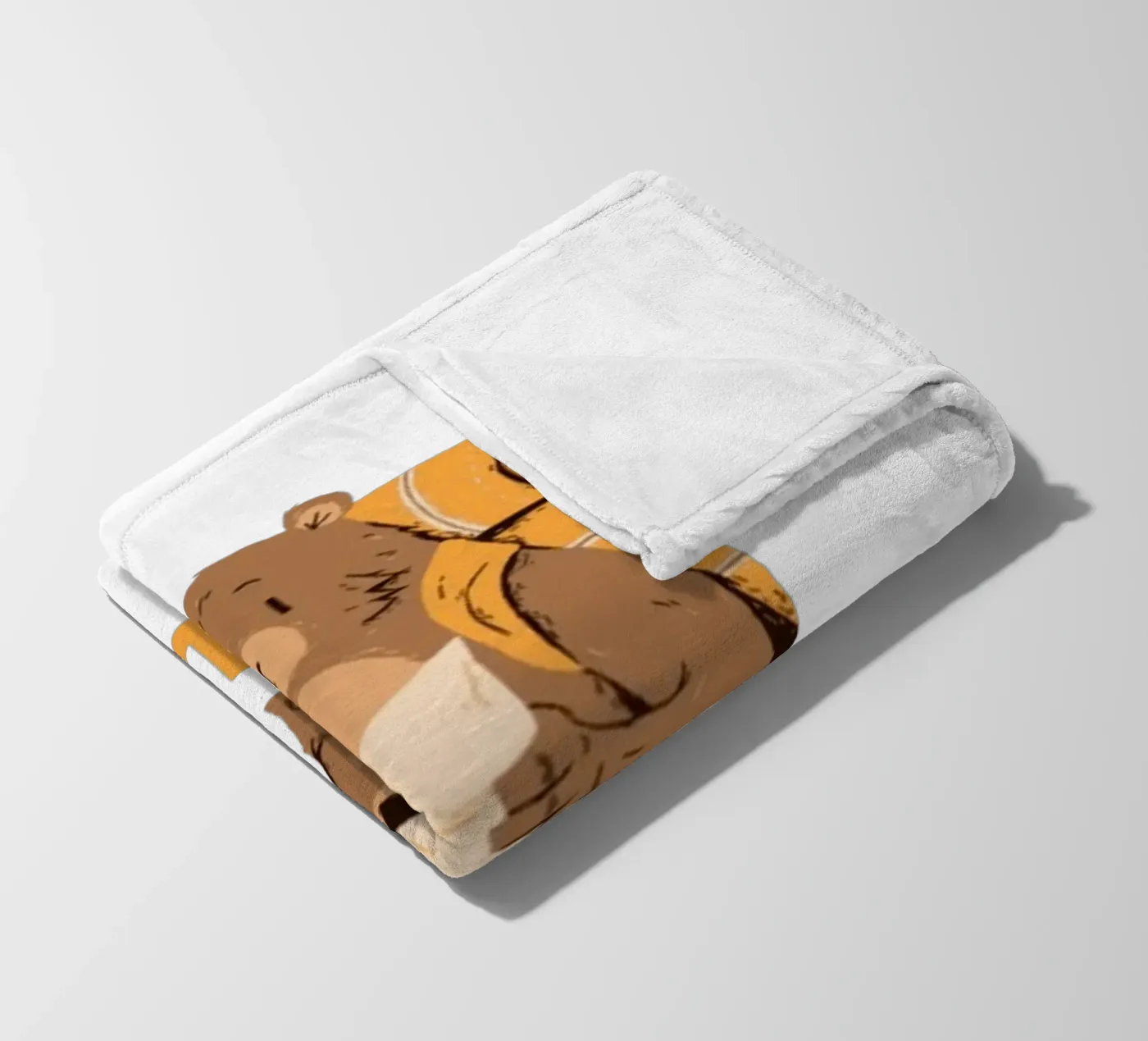 Explore fleece blanket by Olivia Creator