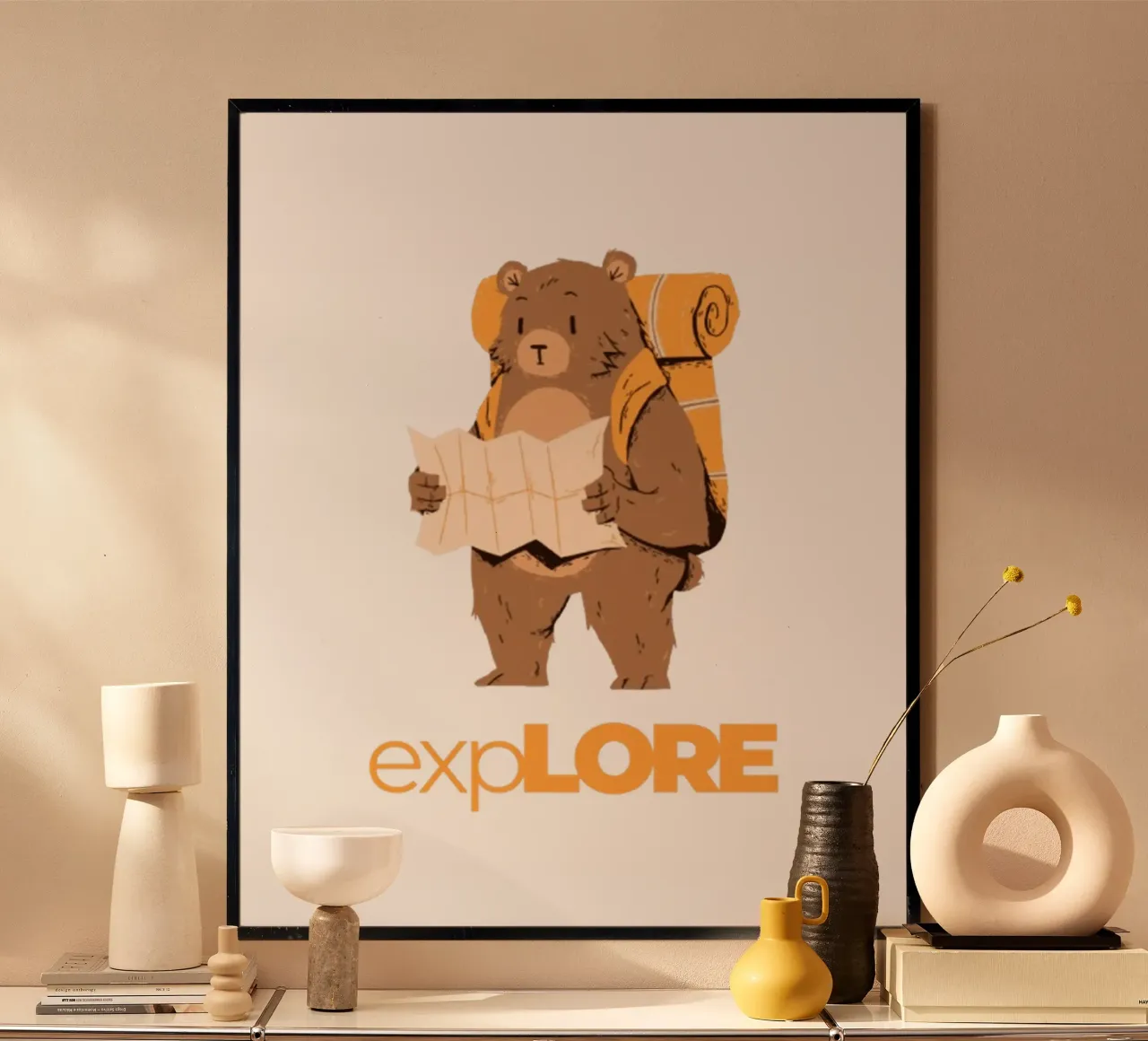 Explore poster by Olivia Creator