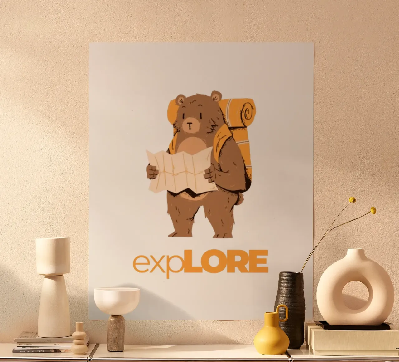 Explore poster by Olivia Creator