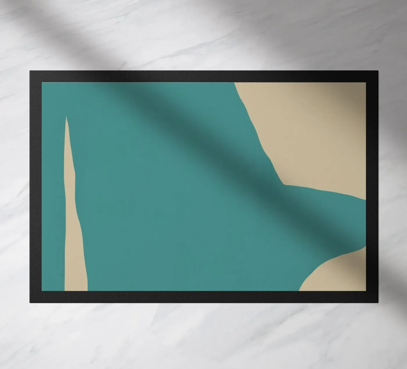 Cut out composition 02 doormat by Little Dean