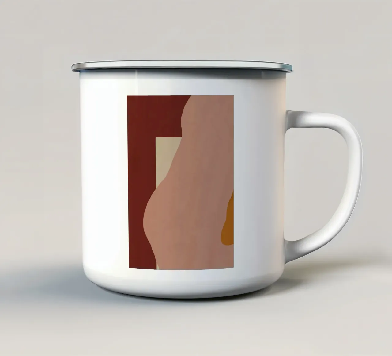 Ritagliare la composizione 04 tazza in smalto da Little Dean