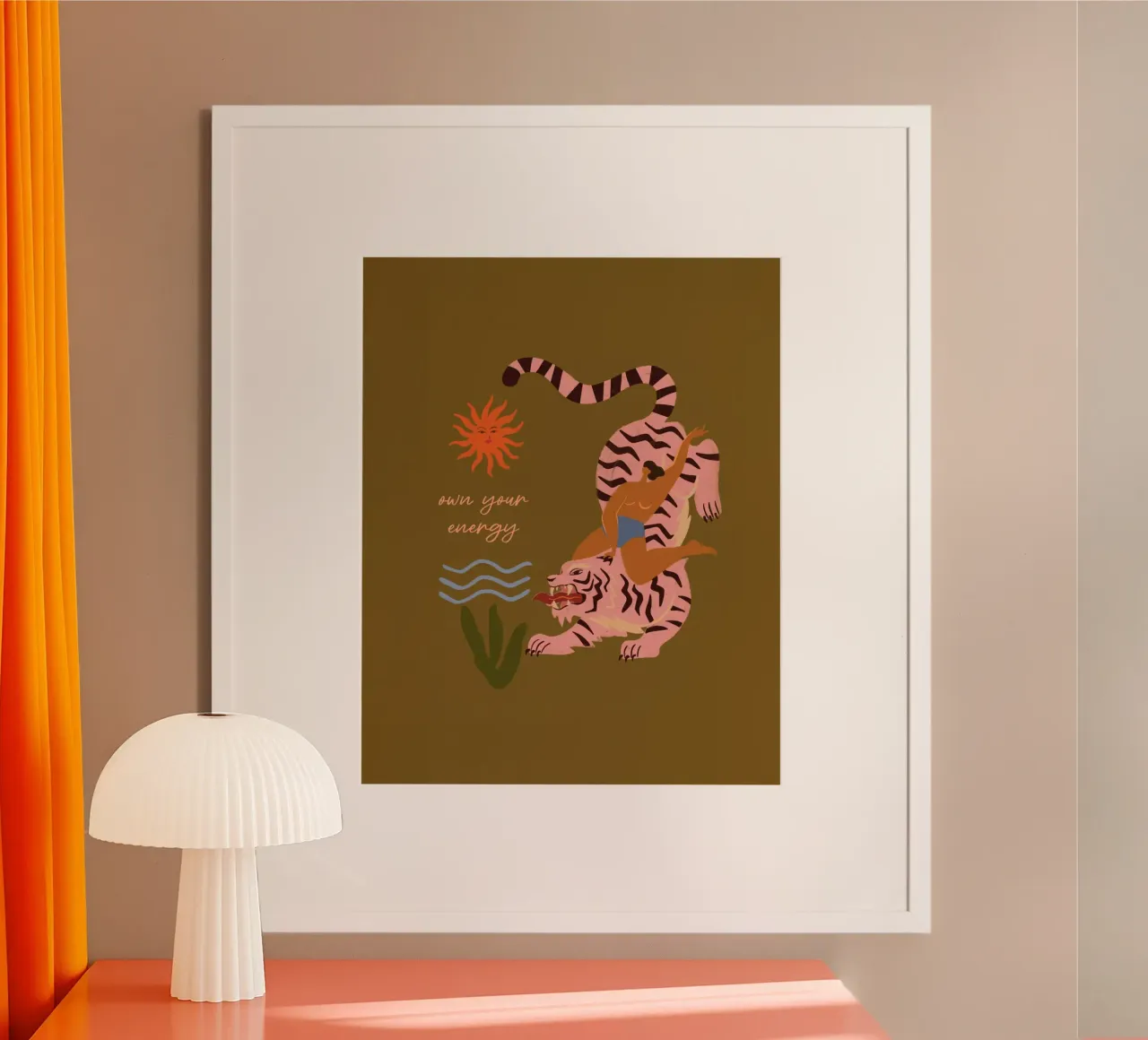 Own Your Energy poster by Arty Guava