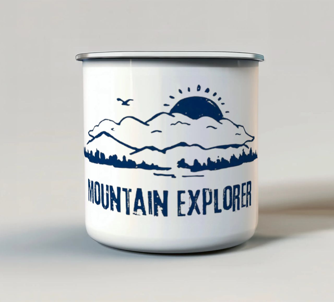 Esploratore di montagna tazza in smalto da Old Soul Born