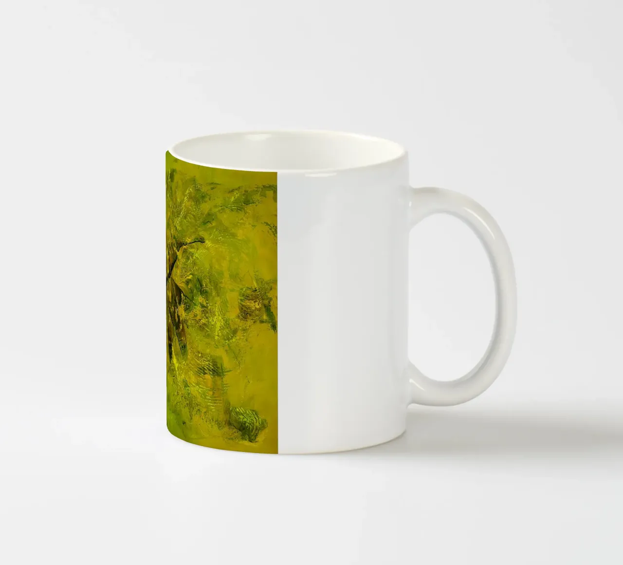 HAPPY NEW YEAR. tazza in ceramica da Thierry Vobmann Abstract painting