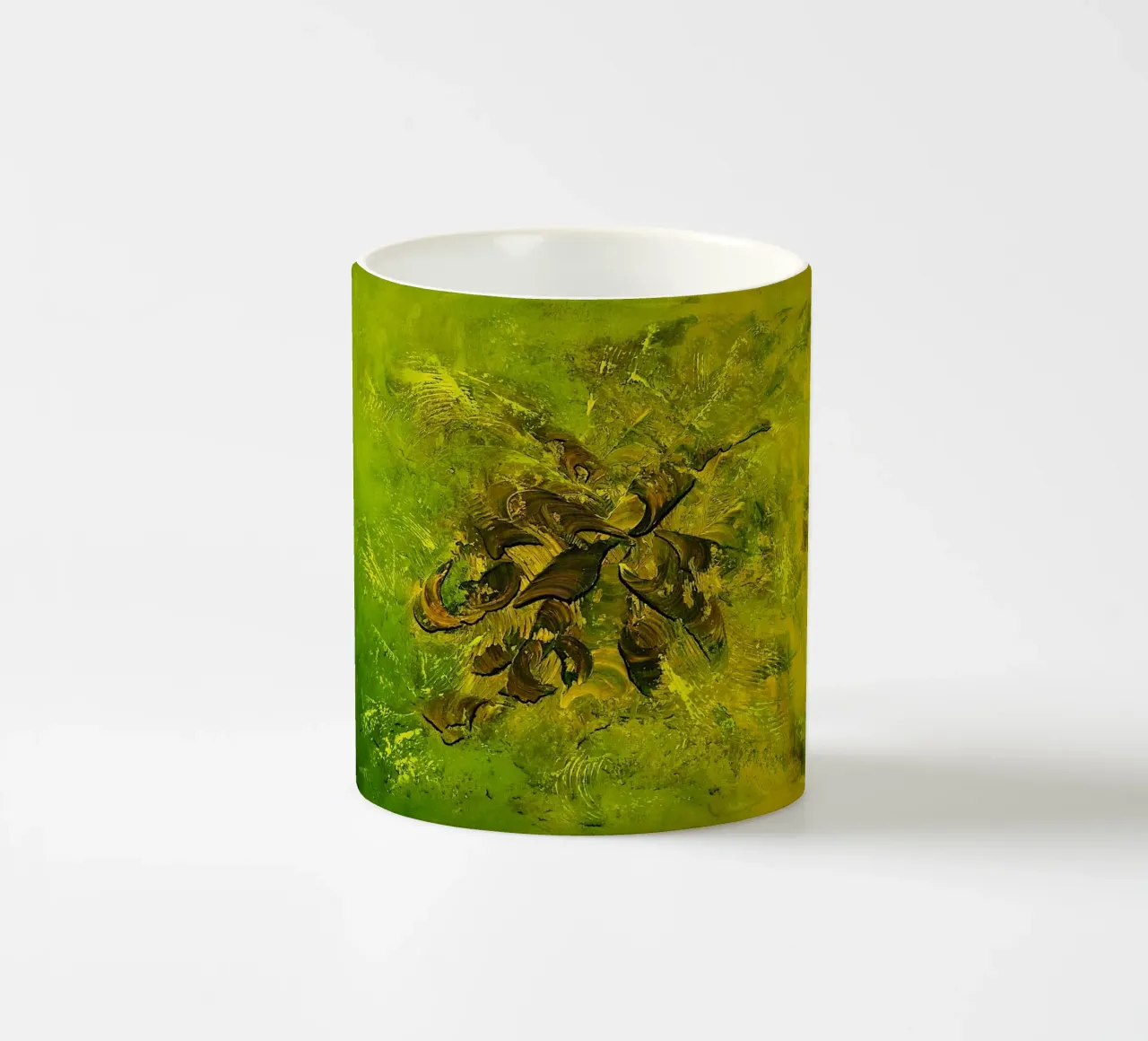 HAPPY NEW YEAR. tazza in ceramica da Thierry Vobmann Abstract painting