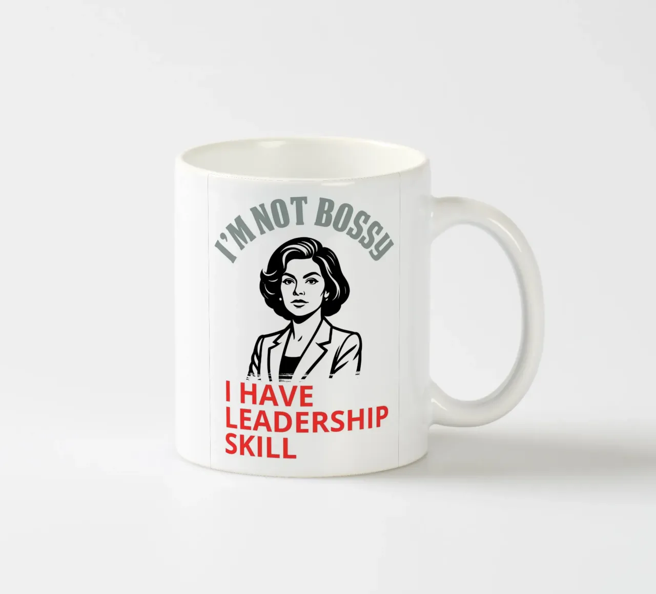 I'm Not Bossy, Leadership Skill tazza in ceramica da ramosashop