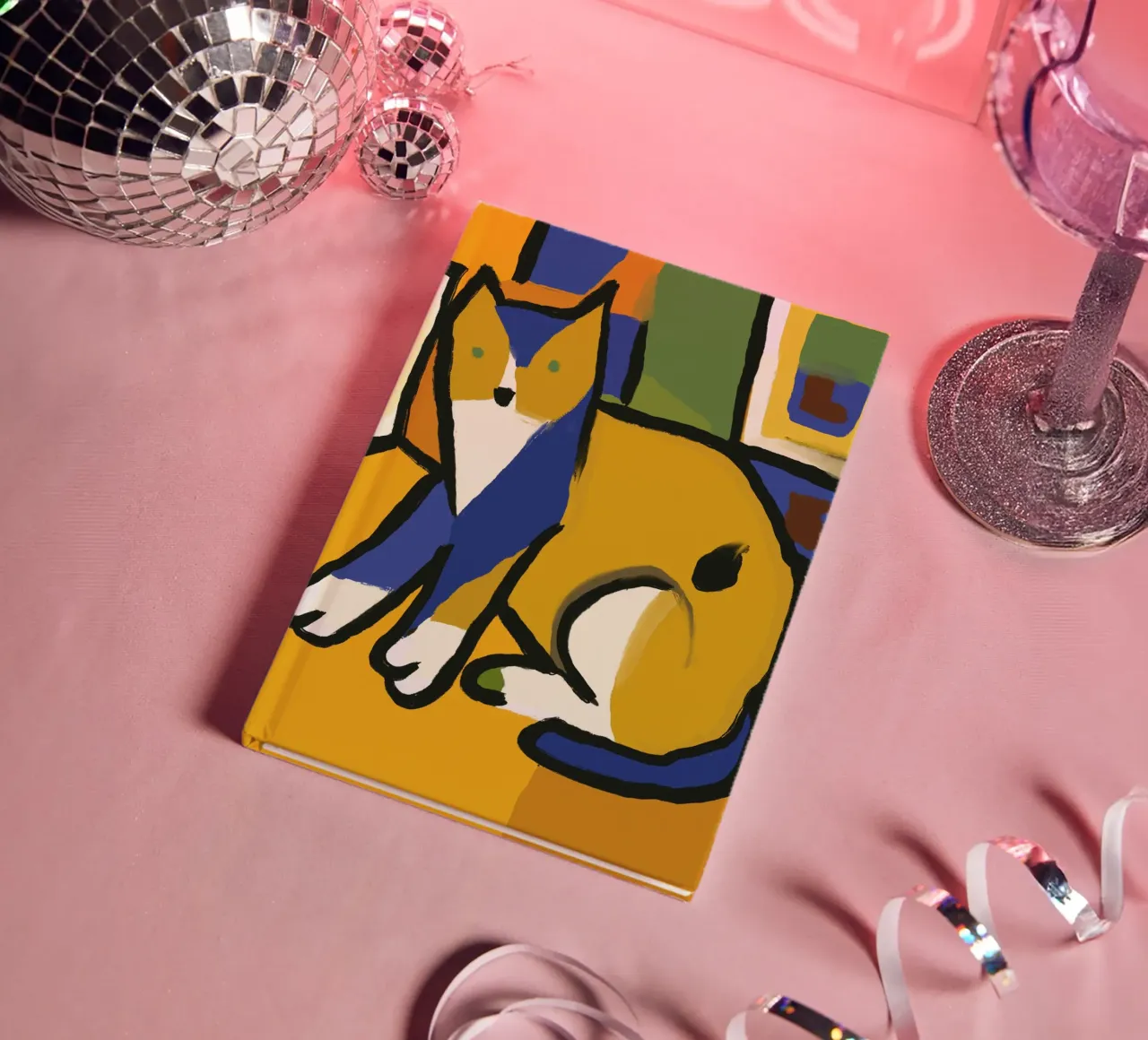 My cat portrait notebook by Little Dean