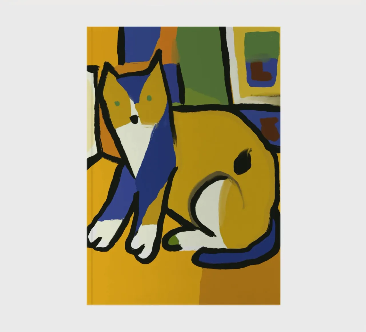 My cat portrait notebook by Little Dean