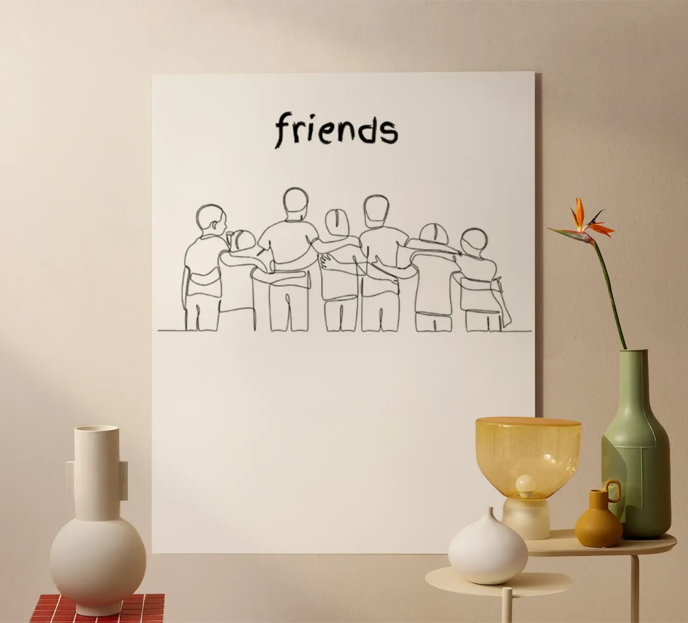 Friends plexiglass da Olivia Creator