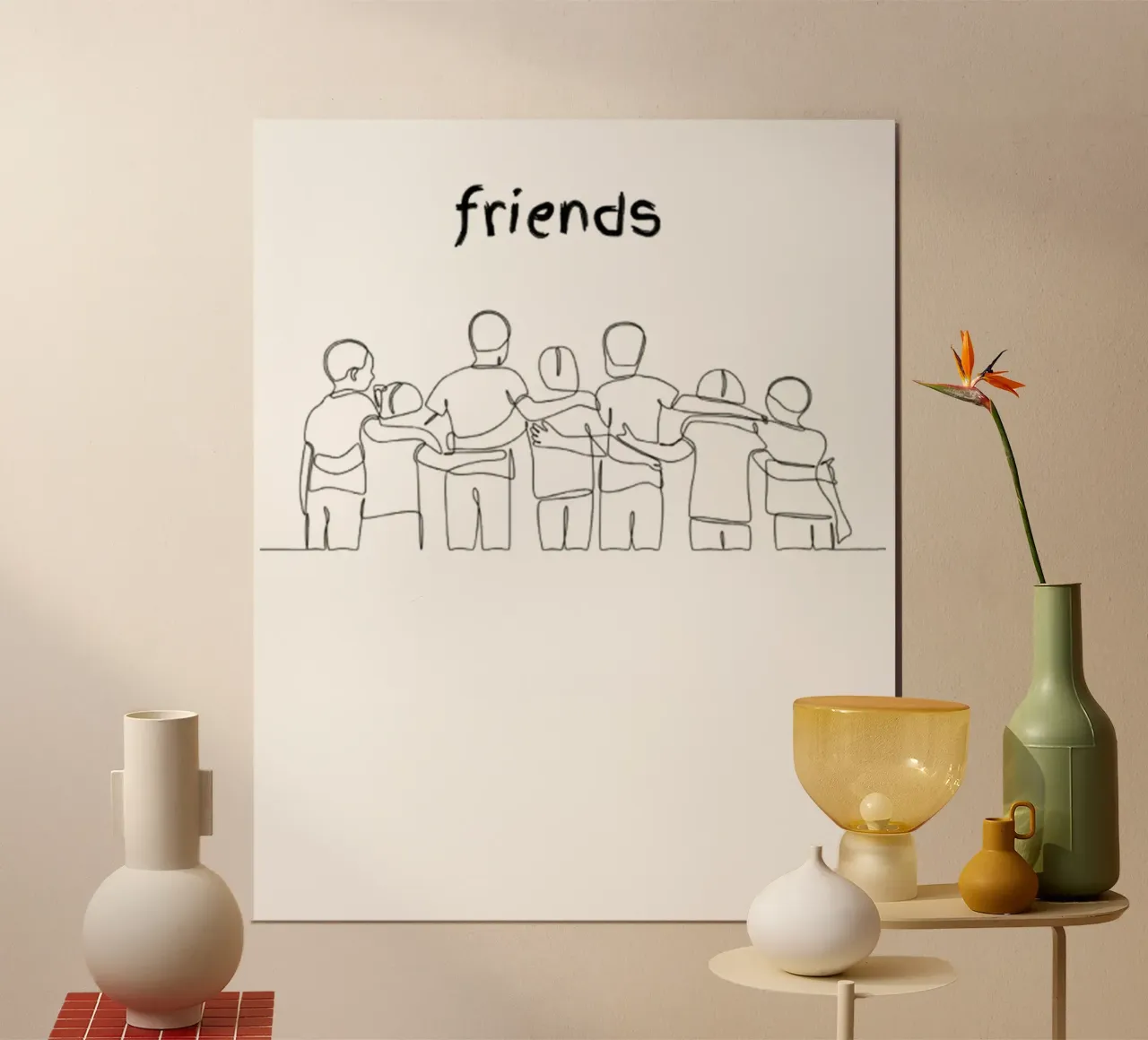 Friends Hahnemühle von Olivia Creator