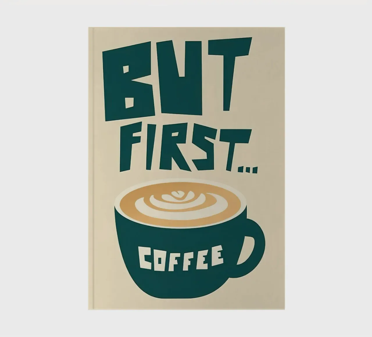 But First...Coffee notebook by Mildred Store
