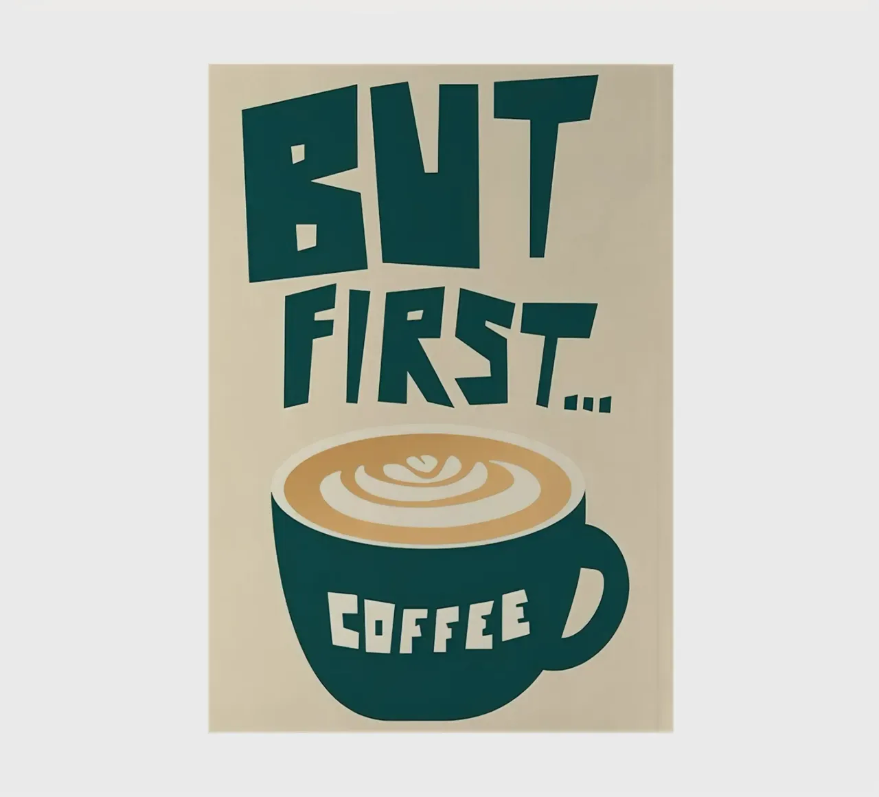 But First...Coffee notebook by Mildred Store
