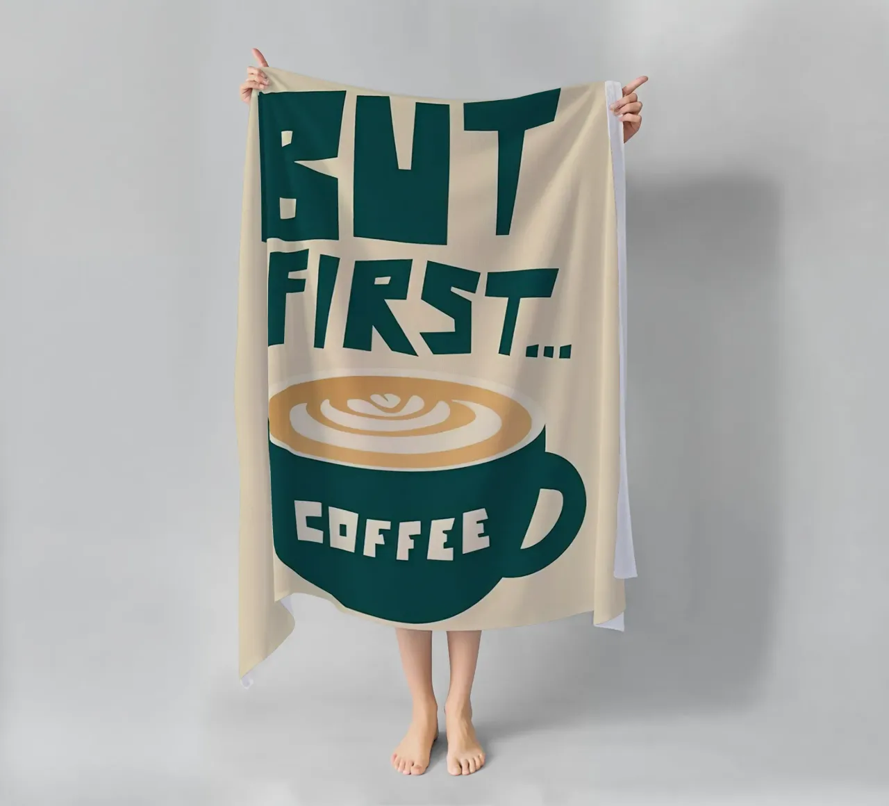 Ma prima... il caffè telo mare da Mildred Store