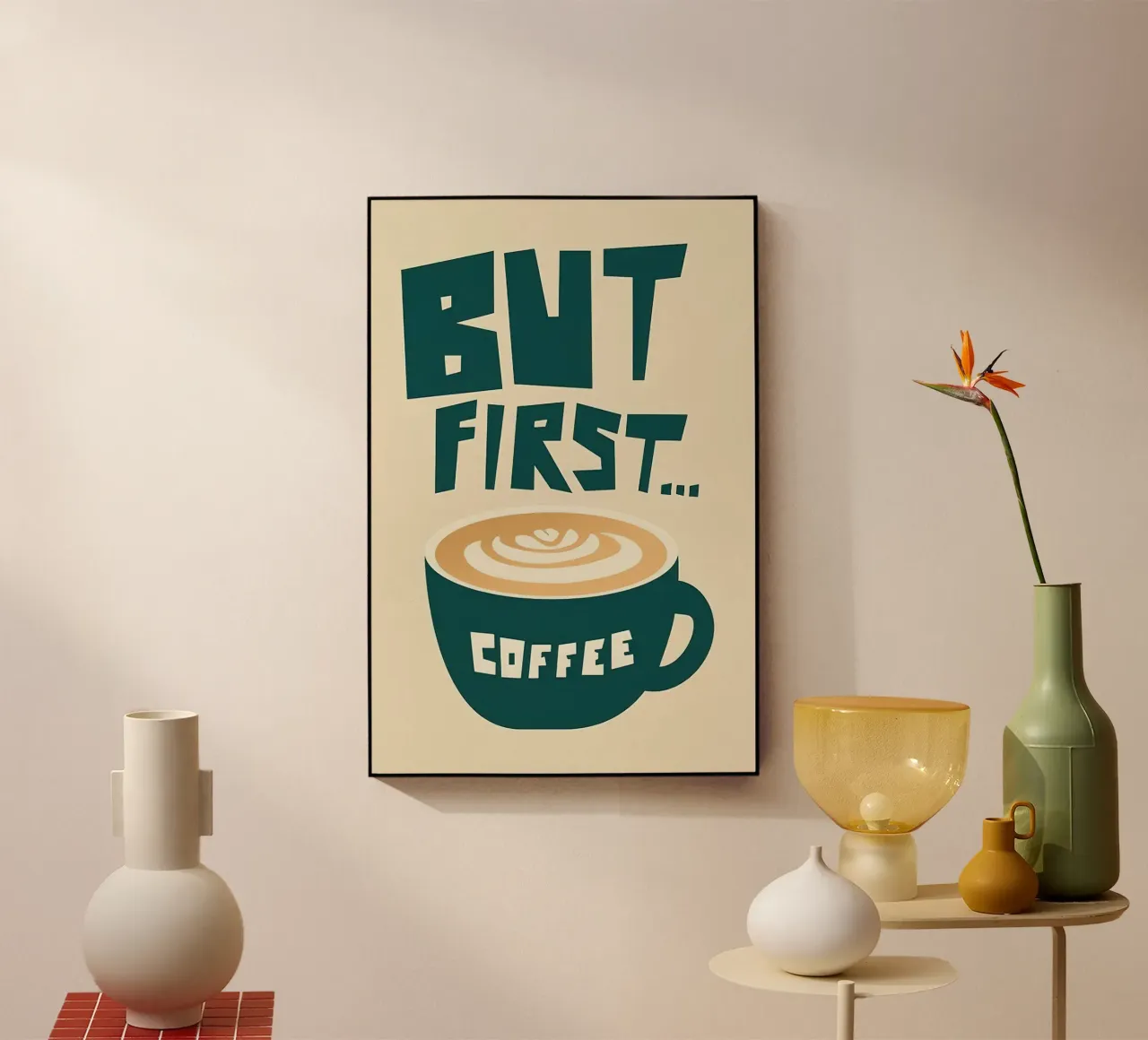 But First...Coffee plexiglass da Mildred Store