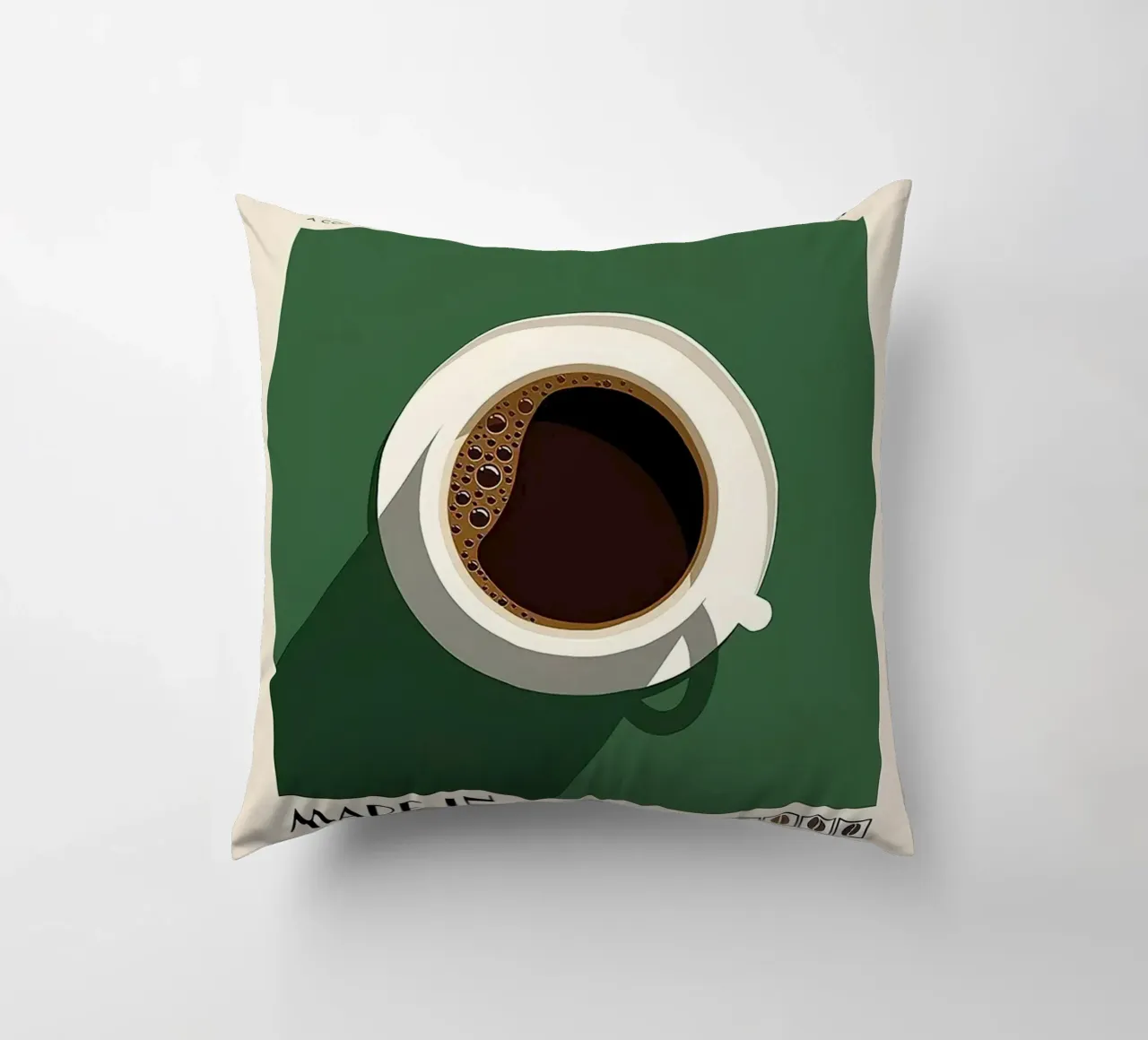 Espresso Made In Italy decorative cushion by Mildred Store