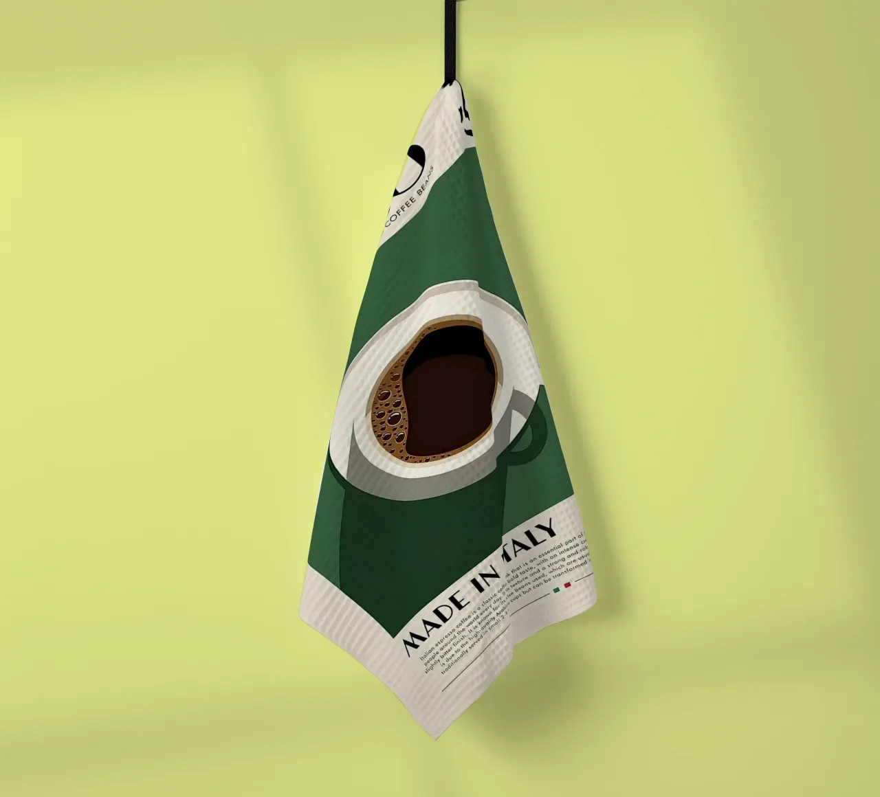 Espresso Made In Italy torchon de Mildred Store