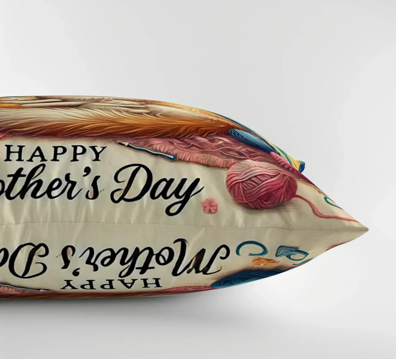 Happy Mother´s Day Kitty Cat Edition cuscino da Vintage Van Gogh